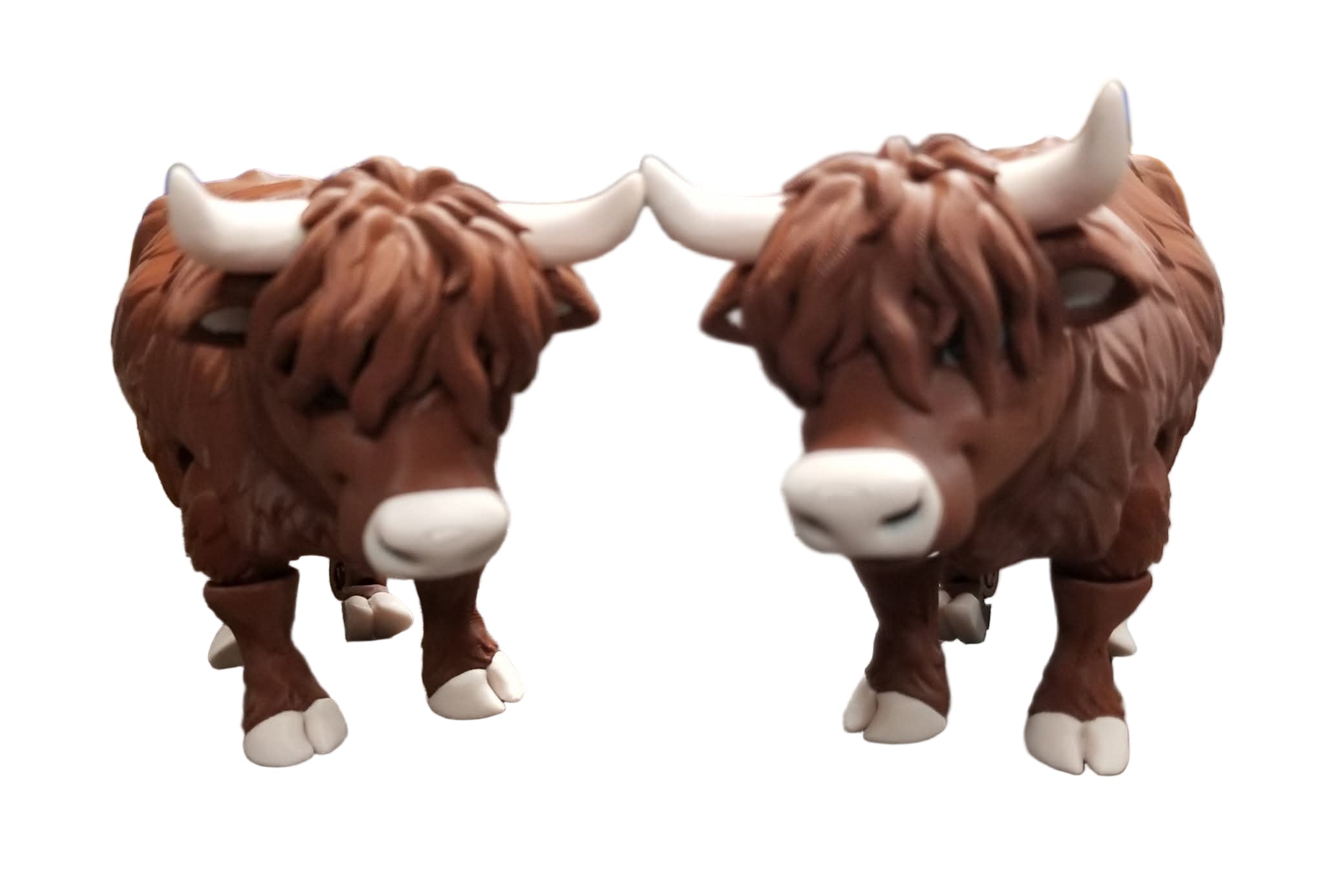 Articulated Highland Cow