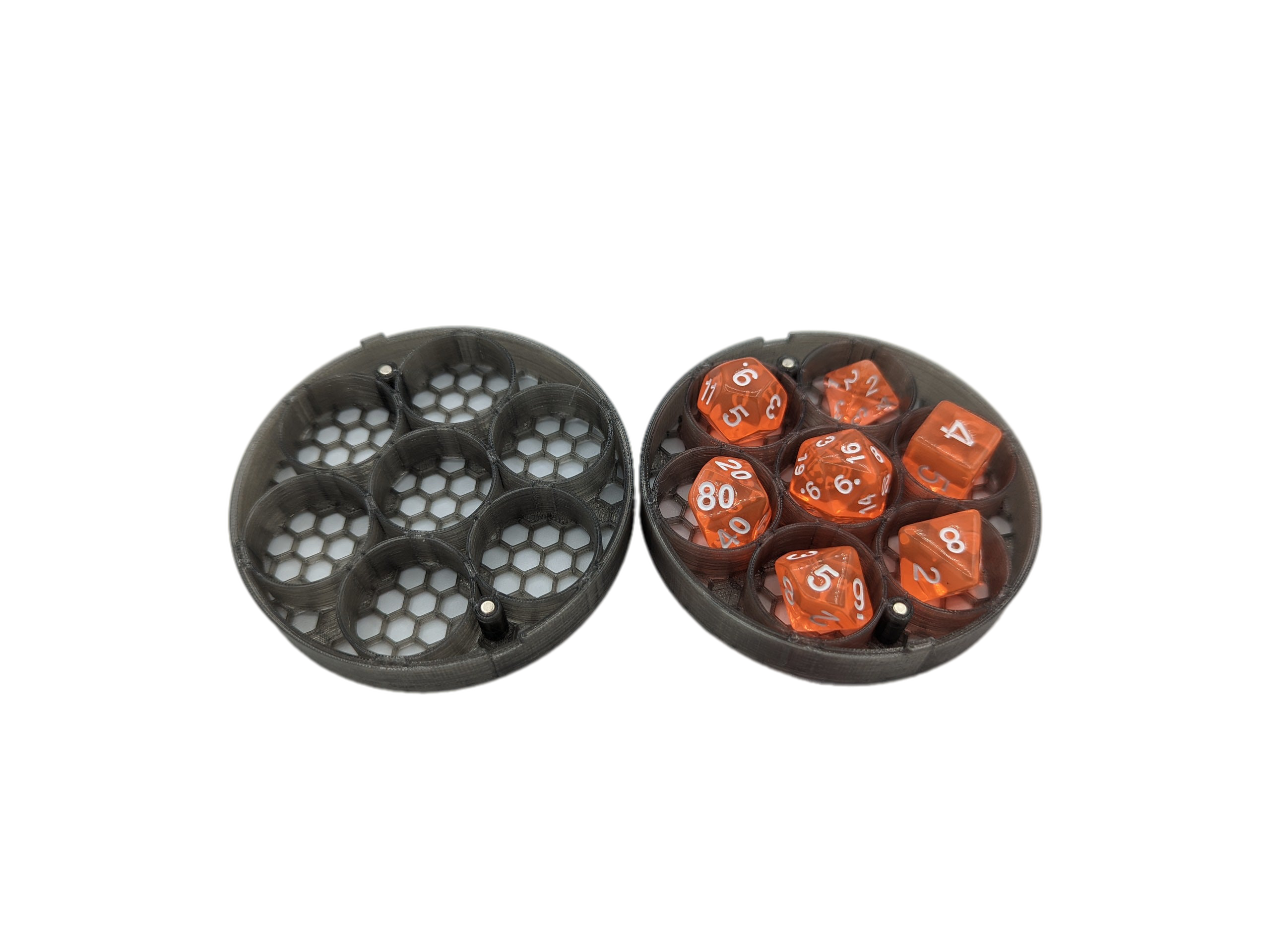 Infinagon Mesh Magnetic Dice Box