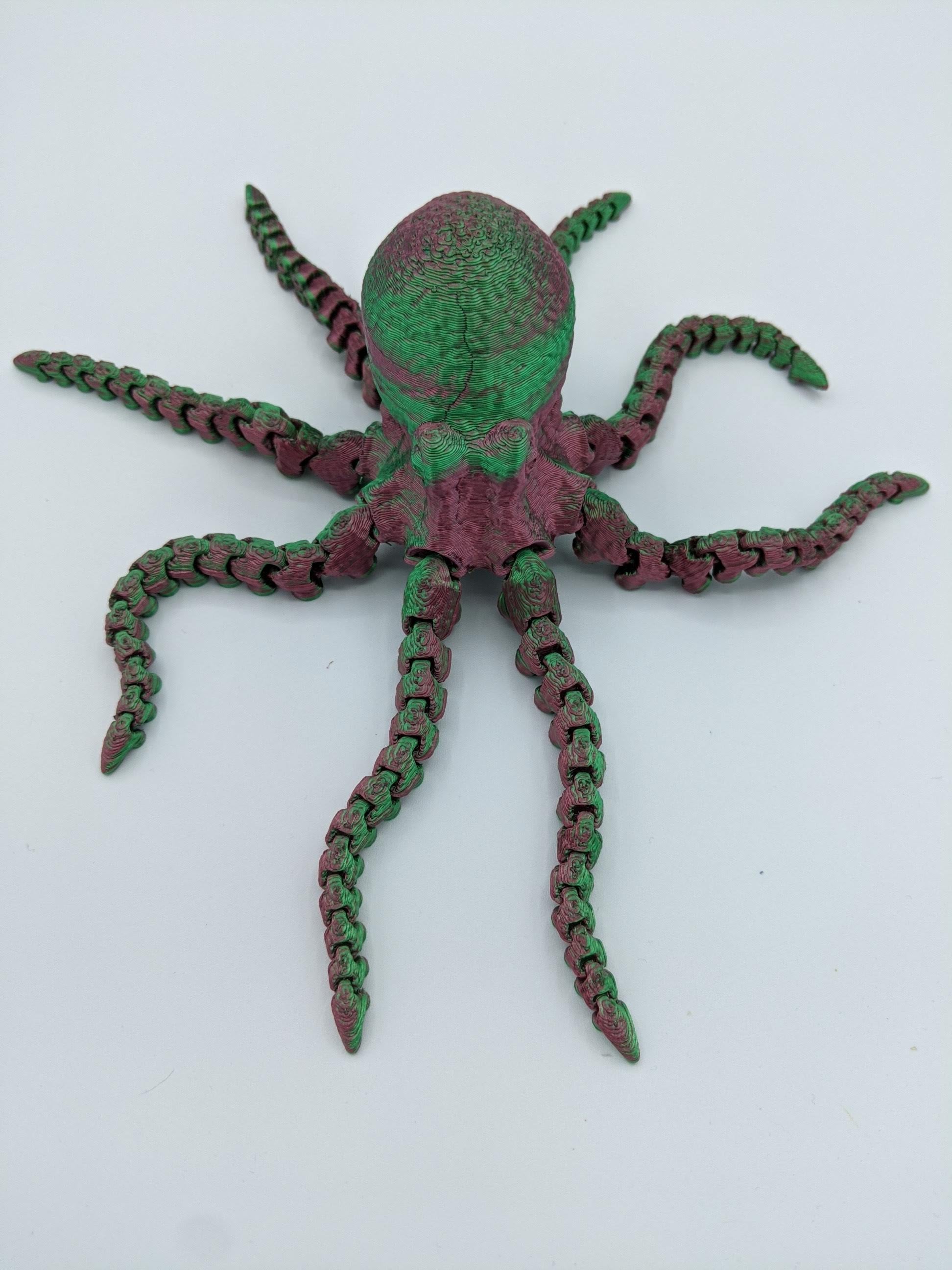 Articulated Realistic Octopus