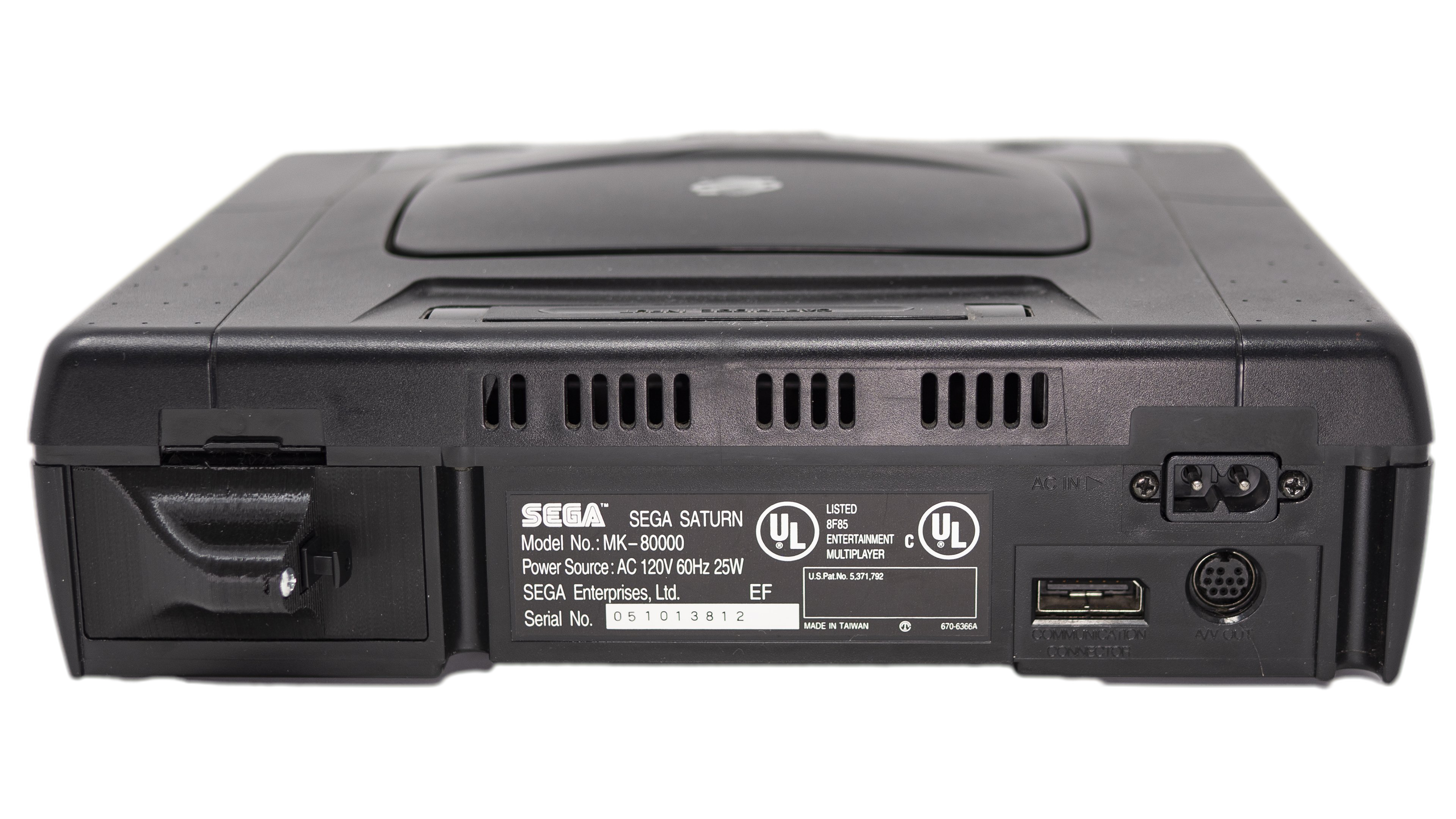 Sega Saturn Toslink Spdif Battery Door
