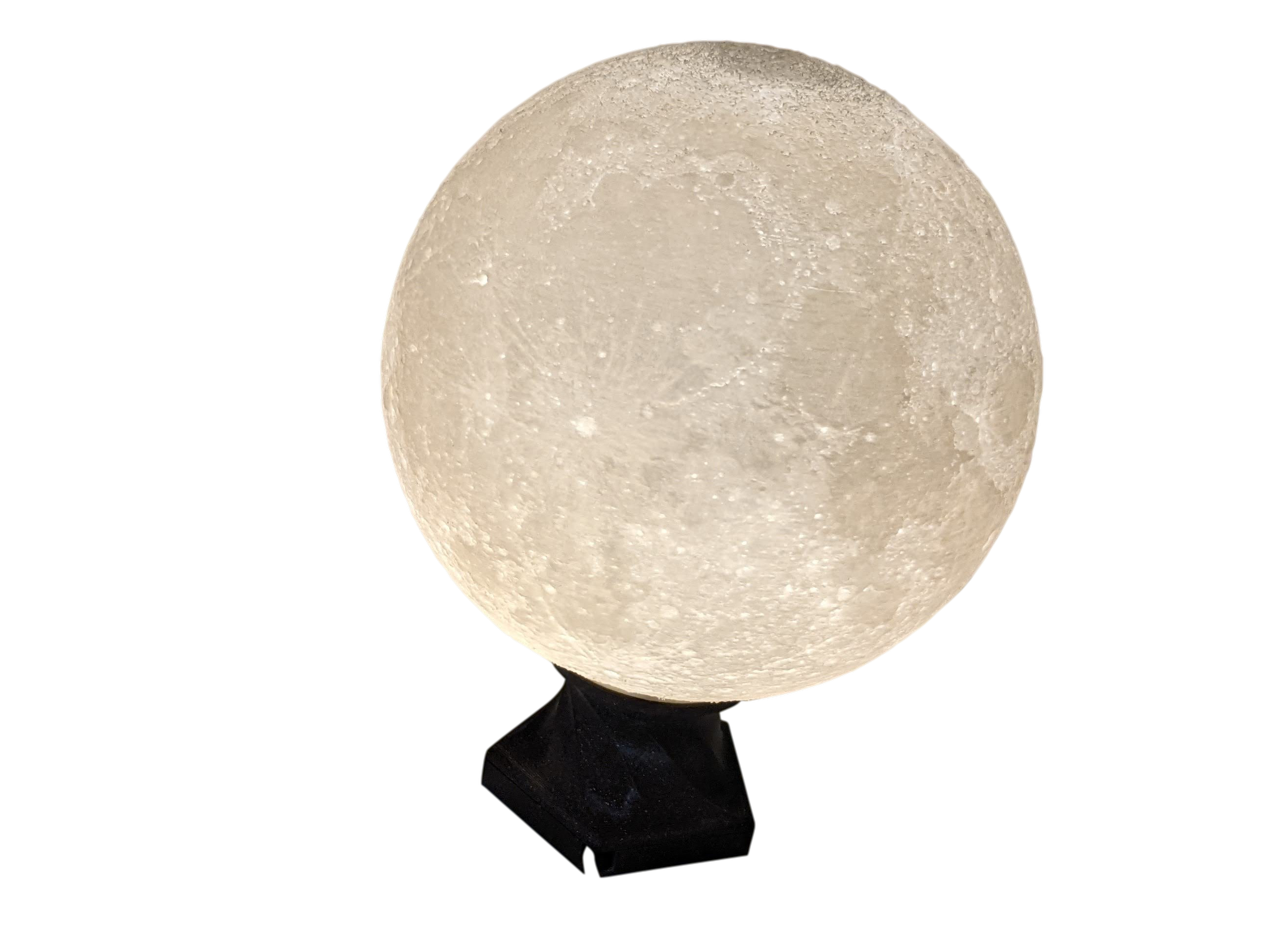 Lithophane Moon Lamp