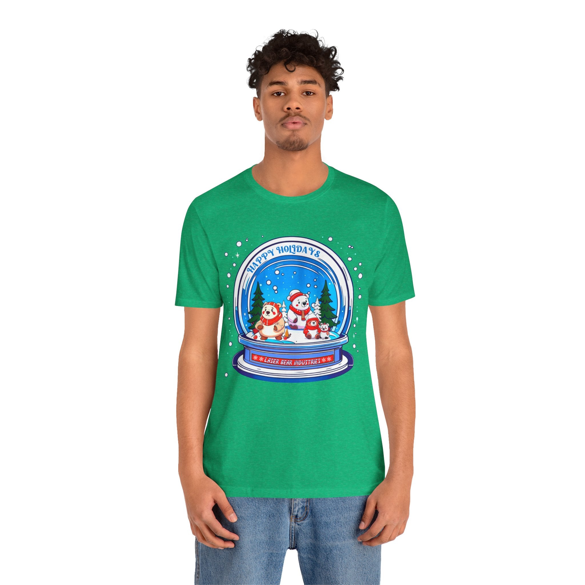 Laser Bear 2023 holiday Unisex Jersey Short Sleeve Tee