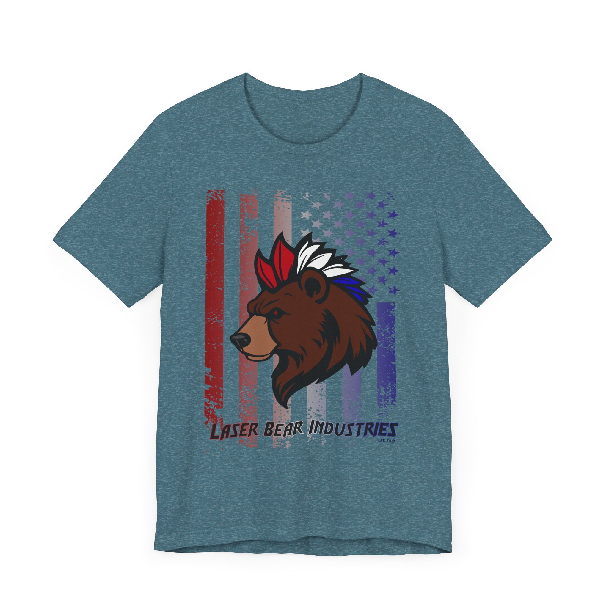 America Bear 2025 Unisex Jersey Short Sleeve Tee