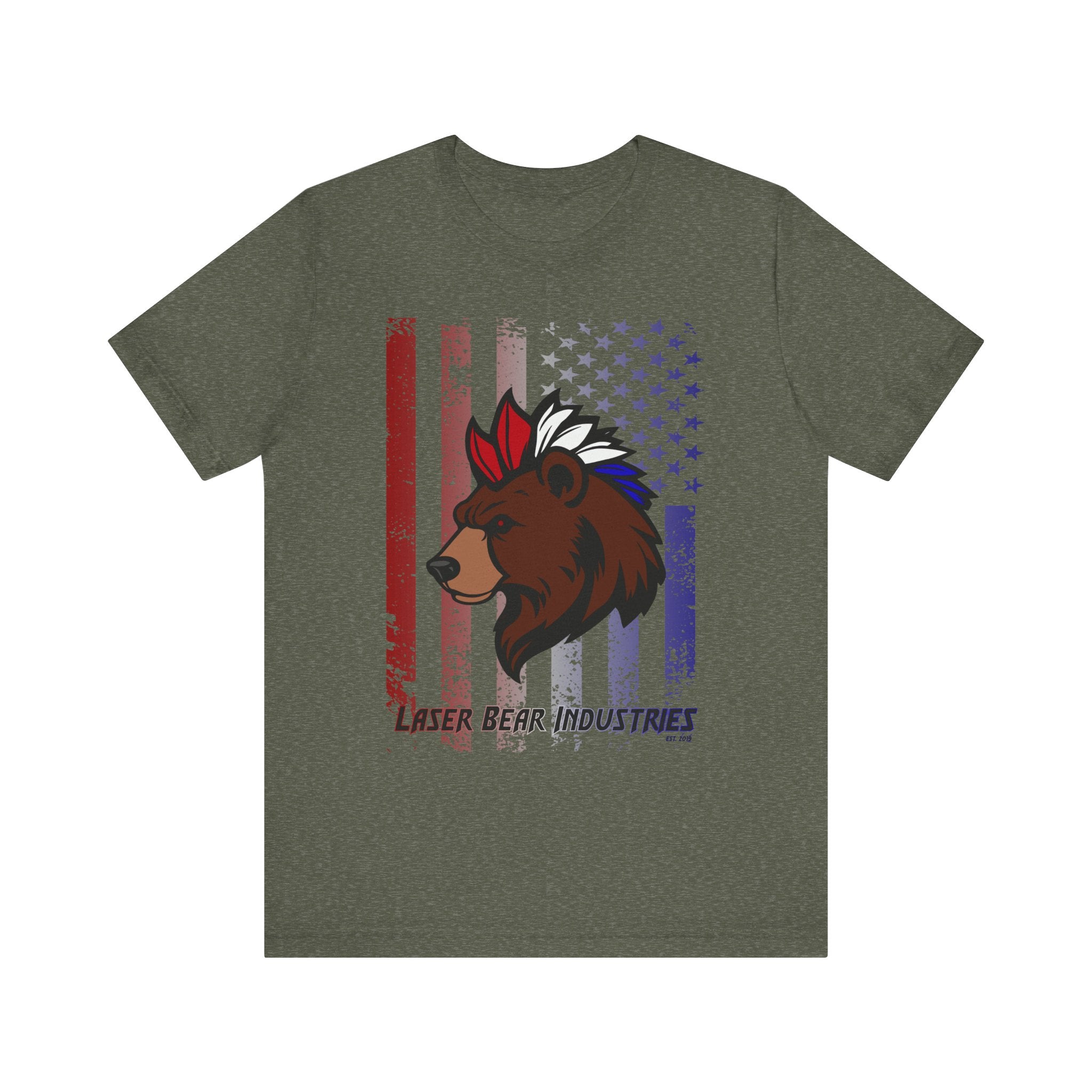 America Bear 2025 Unisex Jersey Short Sleeve Tee
