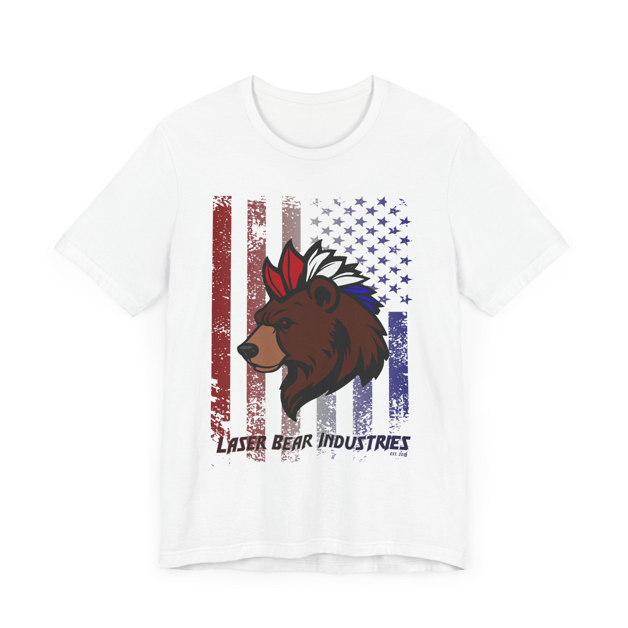 America Bear 2025 Unisex Jersey Short Sleeve Tee