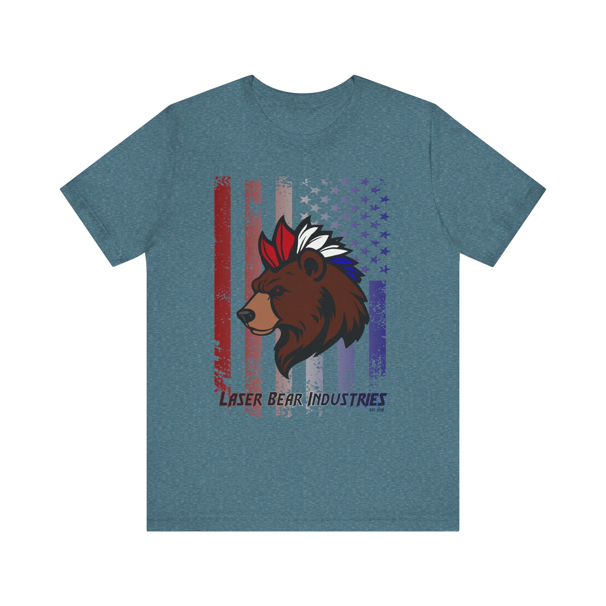 America Bear 2025 Unisex Jersey Short Sleeve Tee