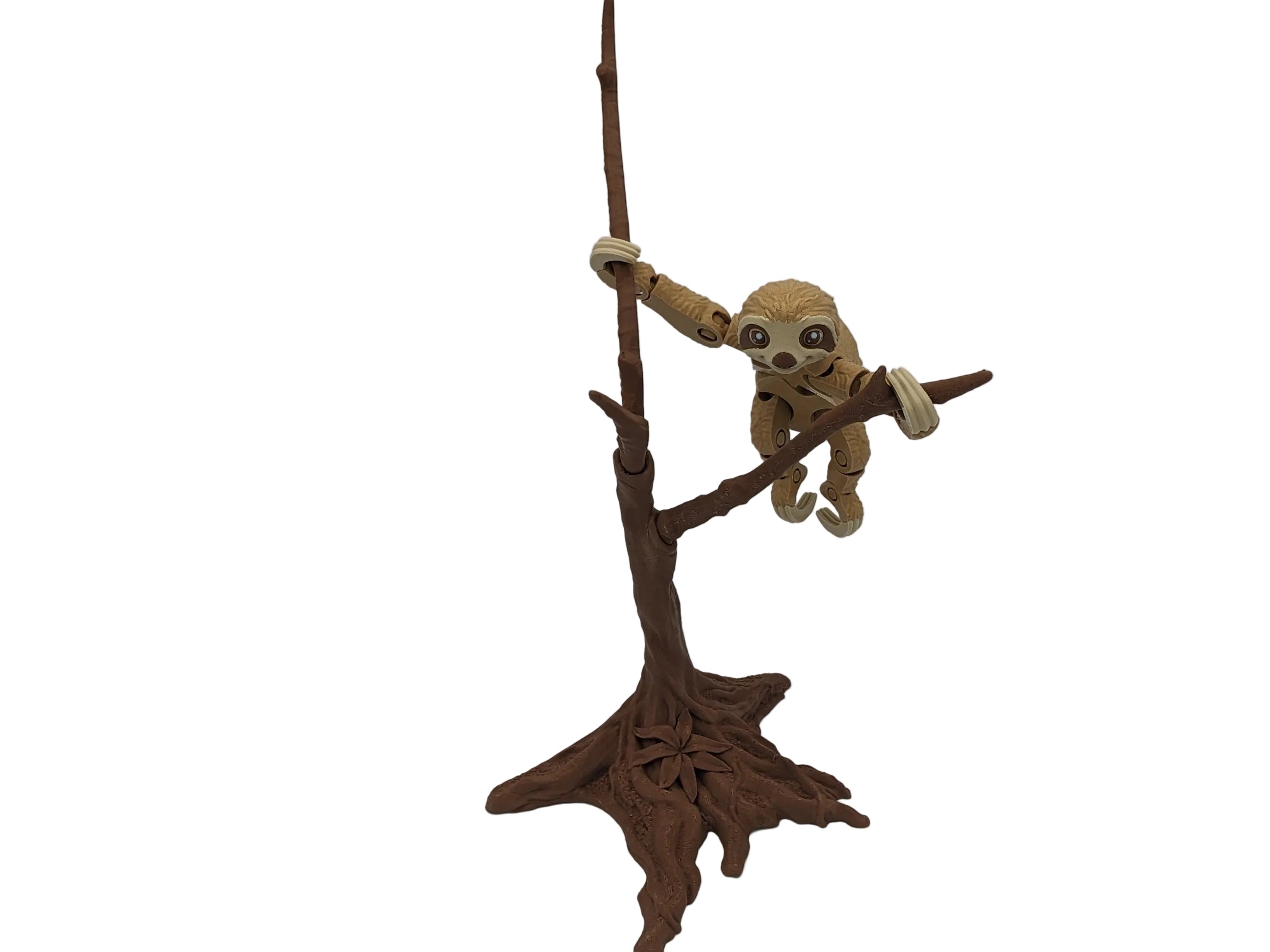 Articulated Sloth with Tree