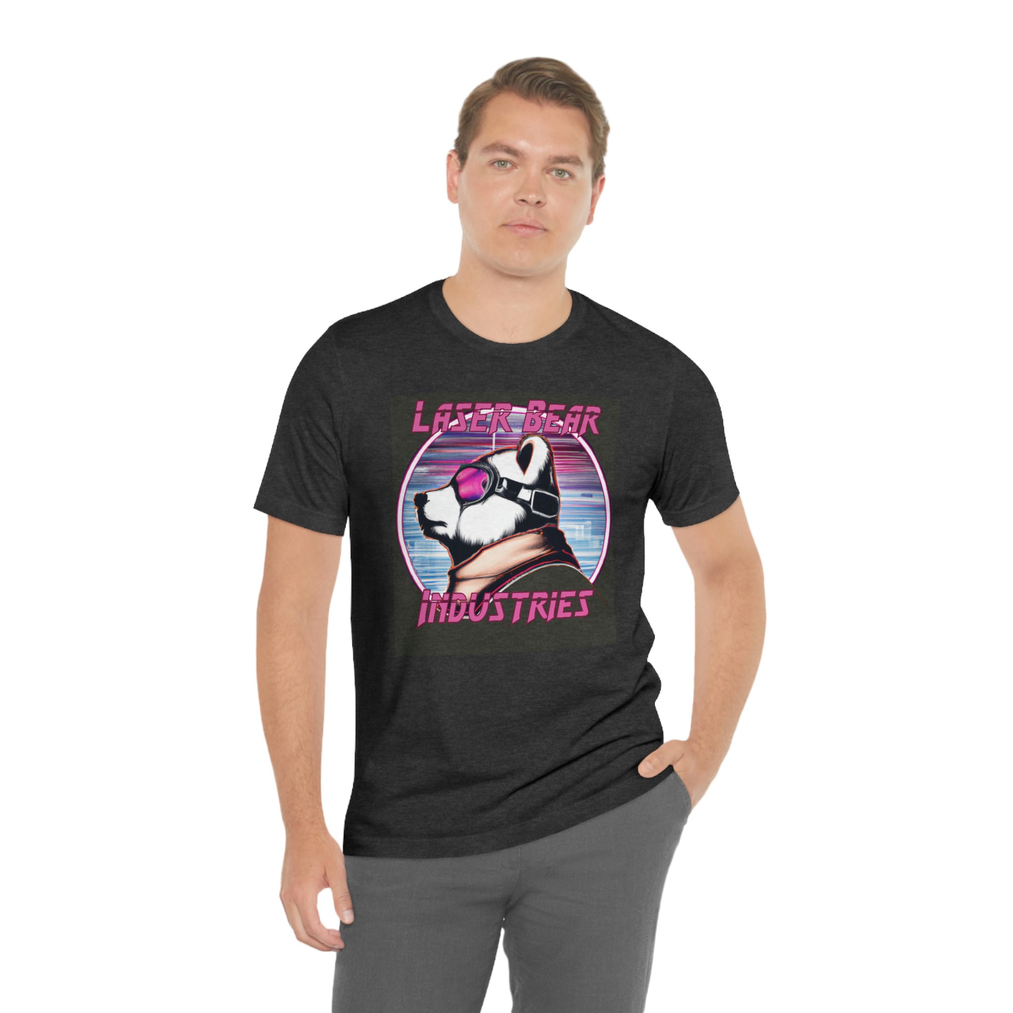 Boarder Bear - Unisex Jersey Short Sleeve Tee