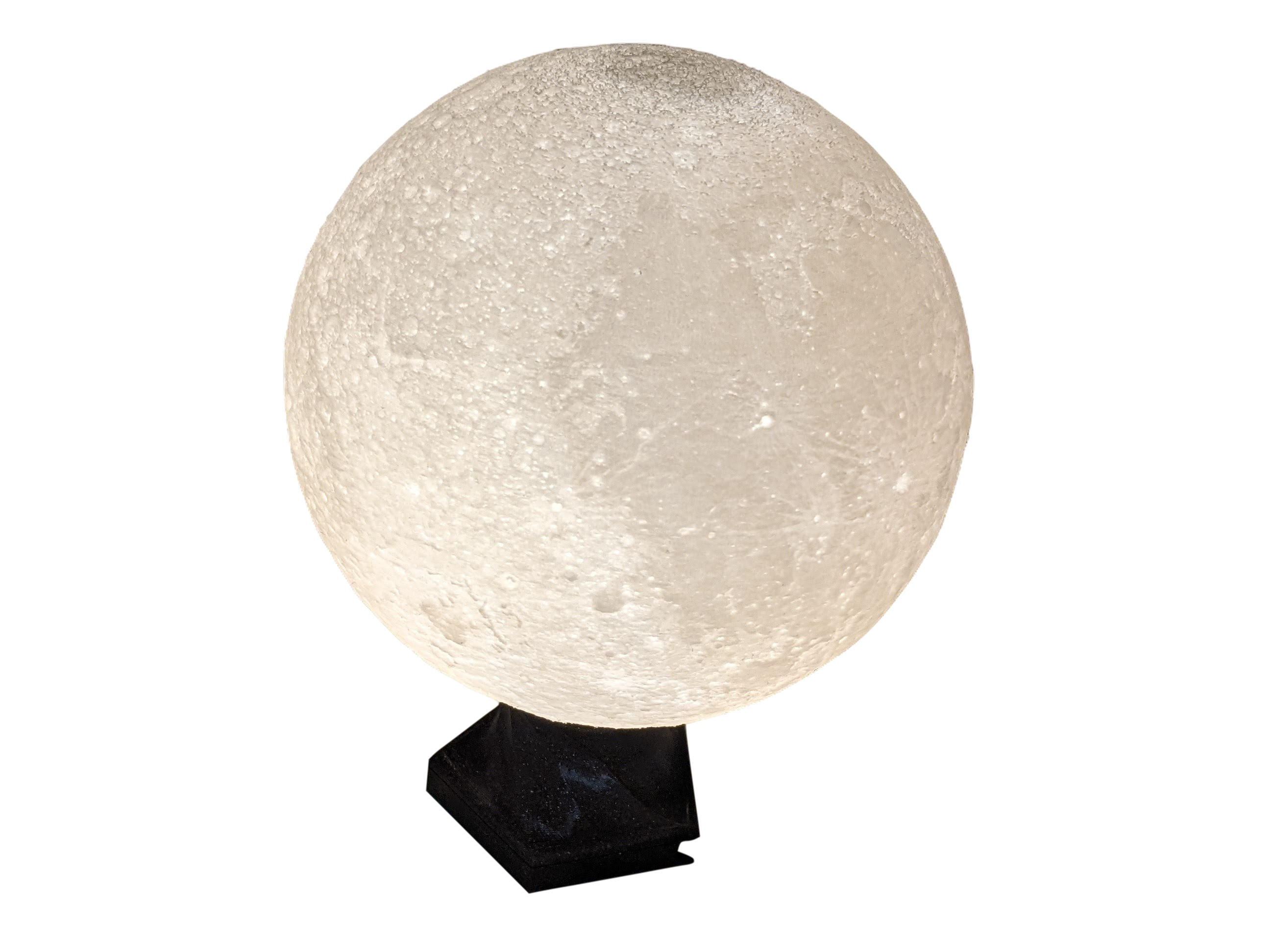 Lithophane Moon Lamp